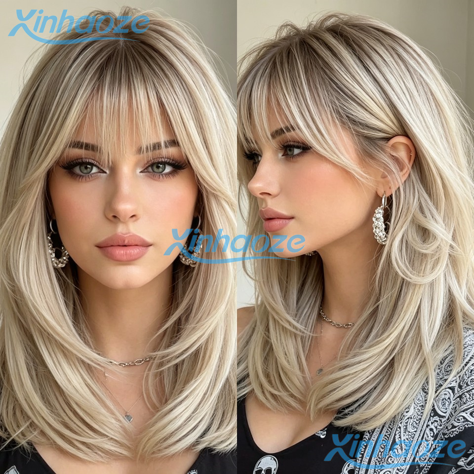 613 Blonde Body Wave Lace Front Wig - Perruques Courtes Brésiliennes en Cheveux Humains