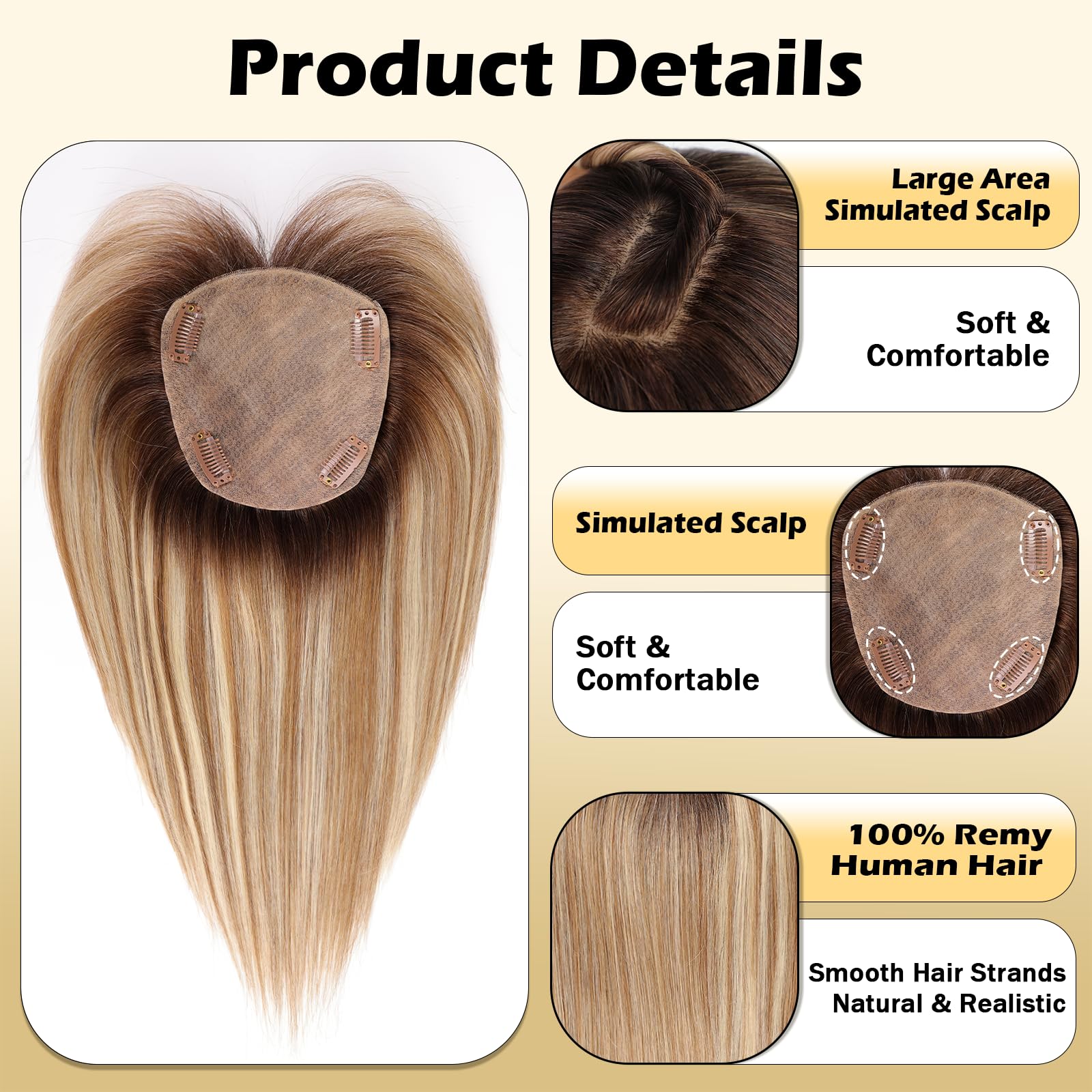 100% Remy cheveux humains Tooe - Seamless Clip In Hair Extensions Human Hair avis et prix
