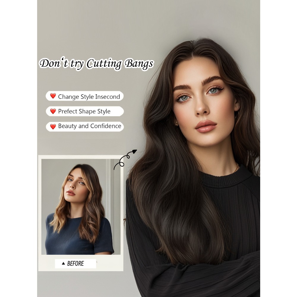 100% cheveux humains Toppers b - Seamless Clip In Hair Extensions Human Hair avis et prix