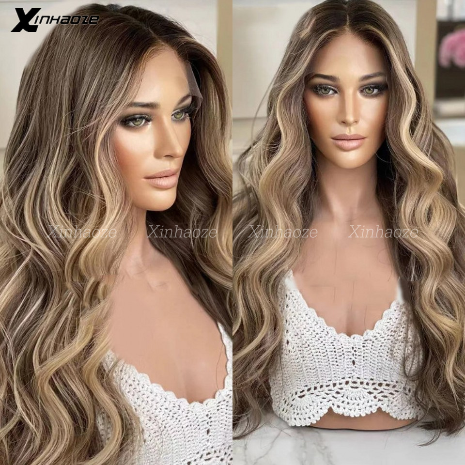 Perruque Lace Frontal Wig Body - 613 Blonde Body Wave Lace Front Wig avis et prix