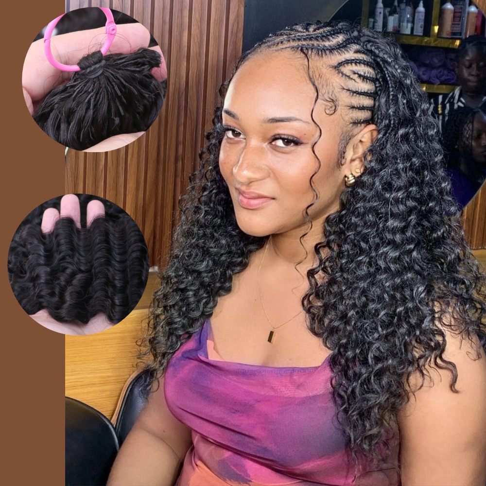Cheveux humains tressés au cro - Hair Bundles avis et prix