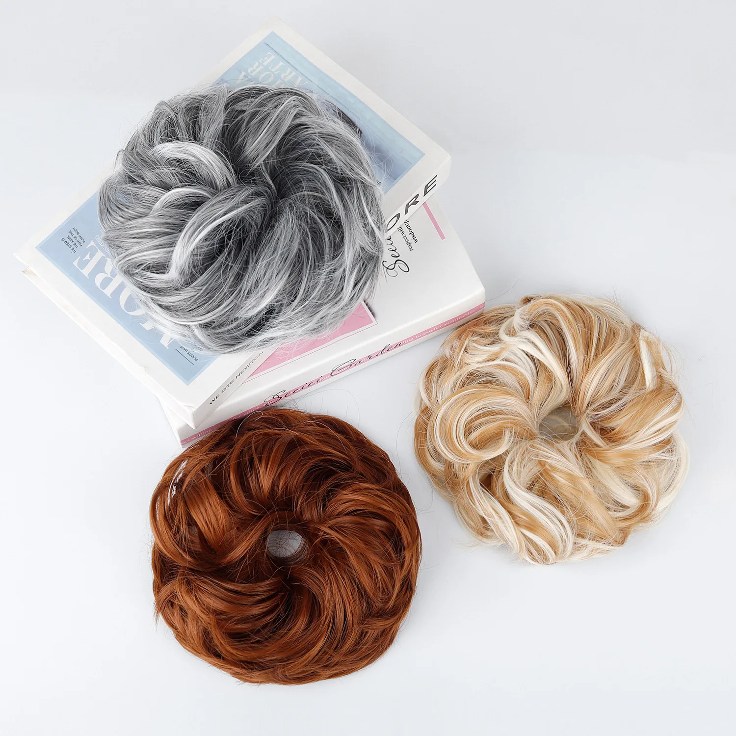 Chignon ondulé et bouclé éléga - Claw Clip Messy Bun Hair Piece avis et prix