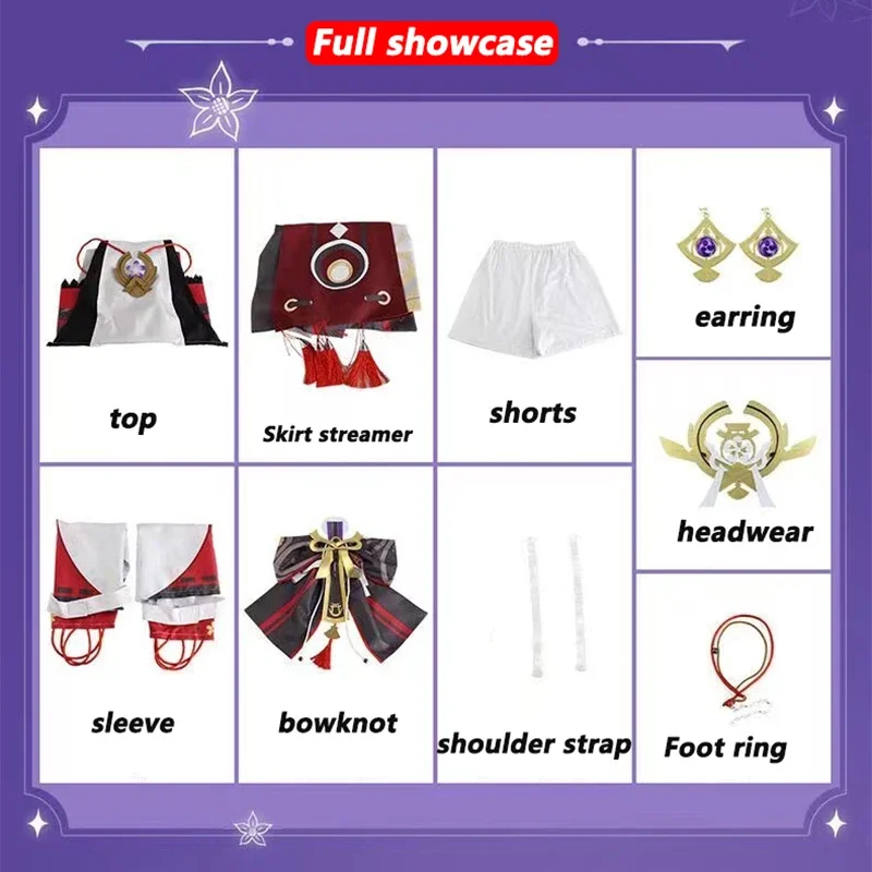 Costume de cosplay Yae Miko du - Synthetic Wigs avis et prix