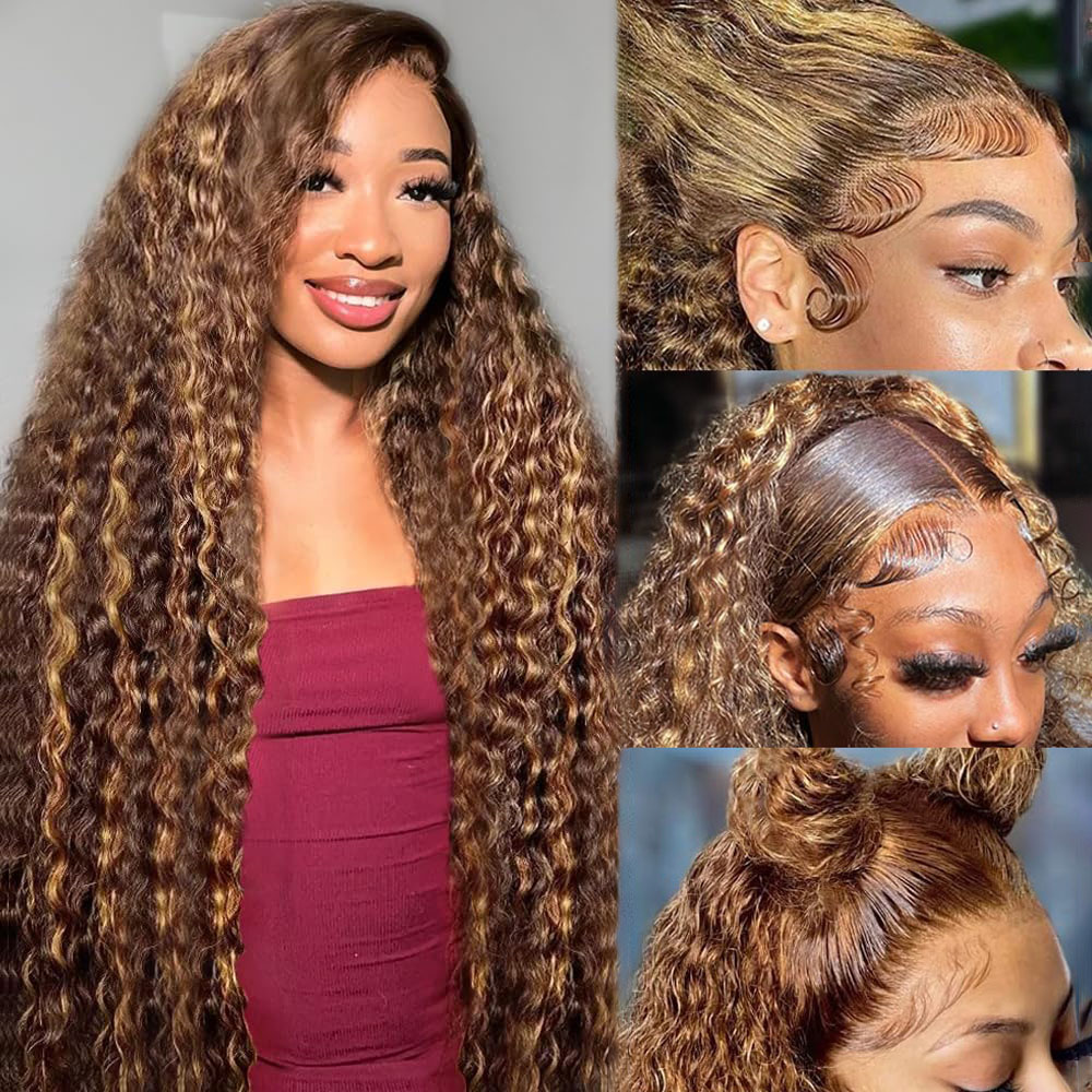 36 pouces vague profonde P4/27 - Lace Front Wigs avis et prix